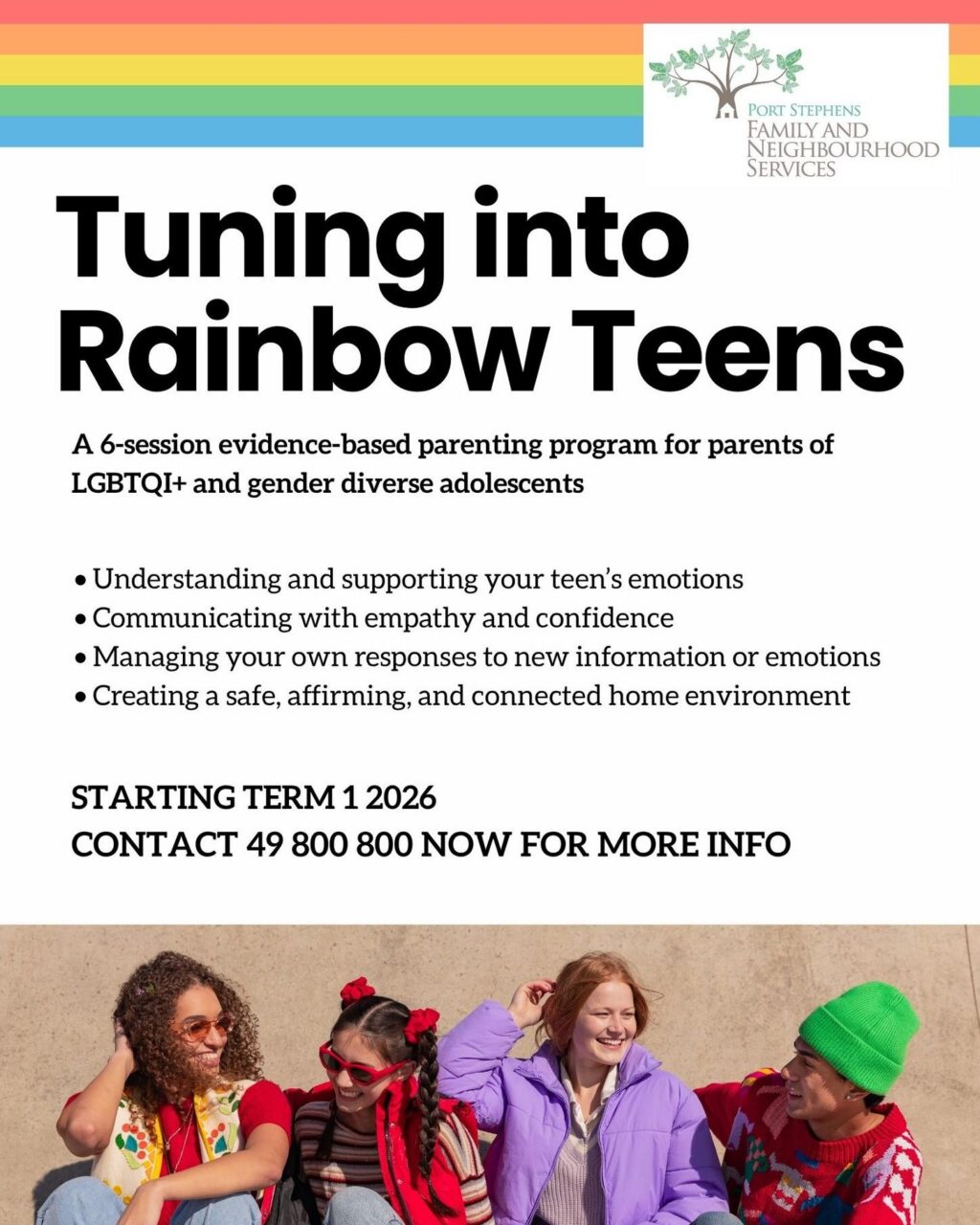 Instagram post from familyandneighbourhoodservices. This post is in position 2.