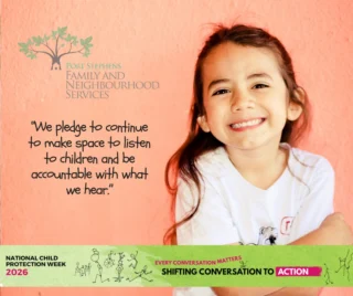 Instagram post from familyandneighbourhoodservices. This post is in position 1.